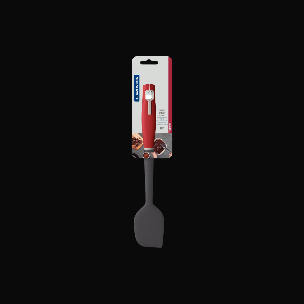 Tramontina Espátula Verano Silicone Vermelha 39cm