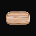 Gamela Tramontina Retangular em Madeira Teca 40x26cm