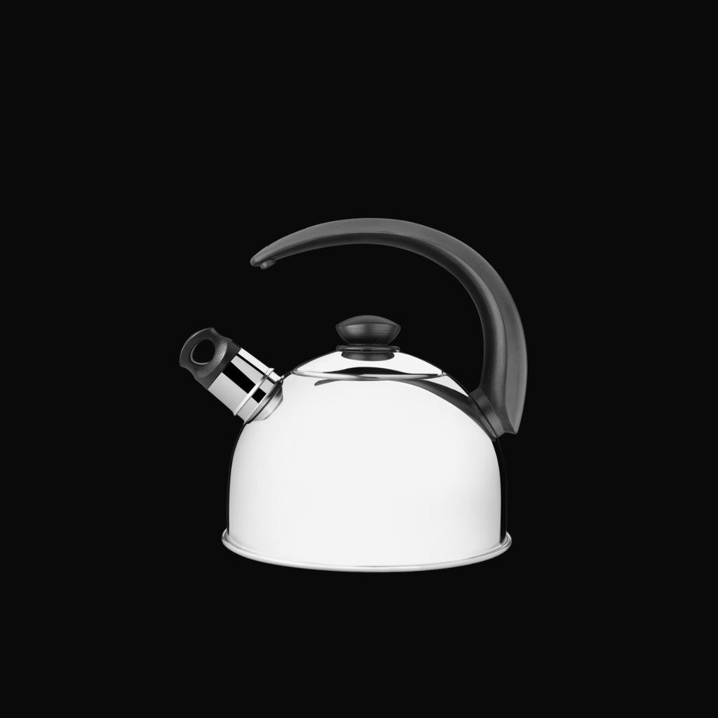 Tramontina Chaleira com Apito Inox Cabo Preto 2,1L