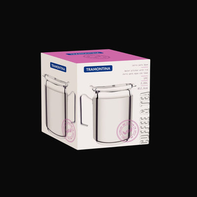 Jarra Tramontina Aço Inox 2L com Tampa