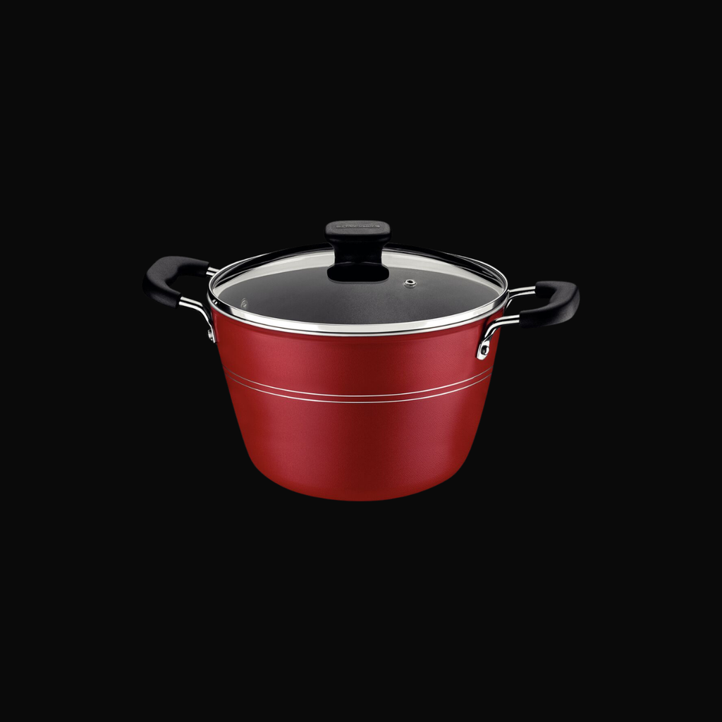Tramontina Caldeirão Sicília Vermelho 24 cm 5,7L