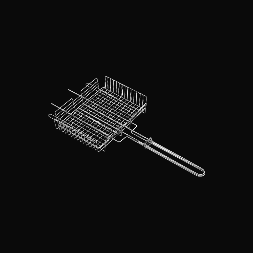 Grelha Multiuso Tramontina Churrasco em Aço Inox 70,2 x 31,5 cm
