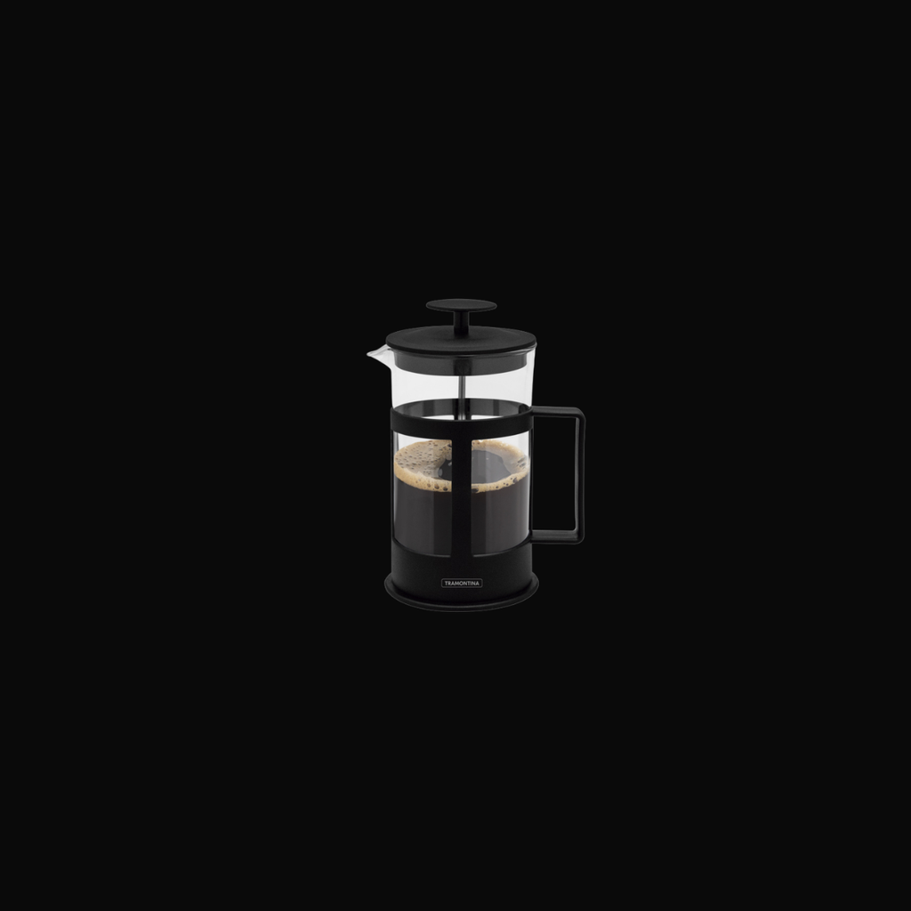 Tramontina Cafeteira Francesa 1L Vidro e Aço Inox