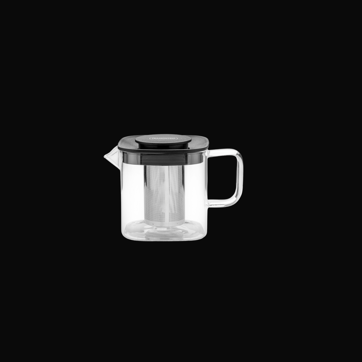 Tramontina Bule de Chá em Vidro e Aço Inox com Infusor 600ml