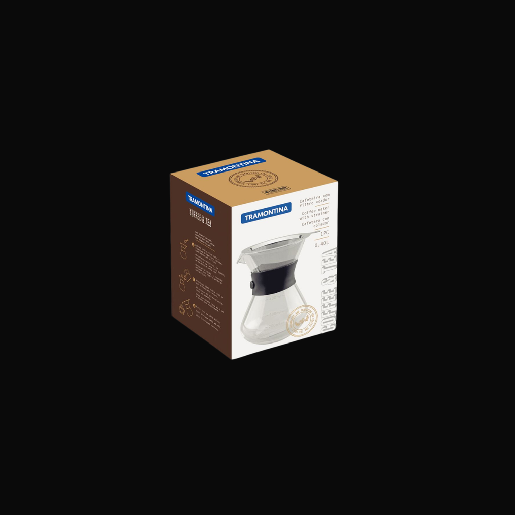 Tramontina Cafeteira com Coador de Aço Inox 0,40 L