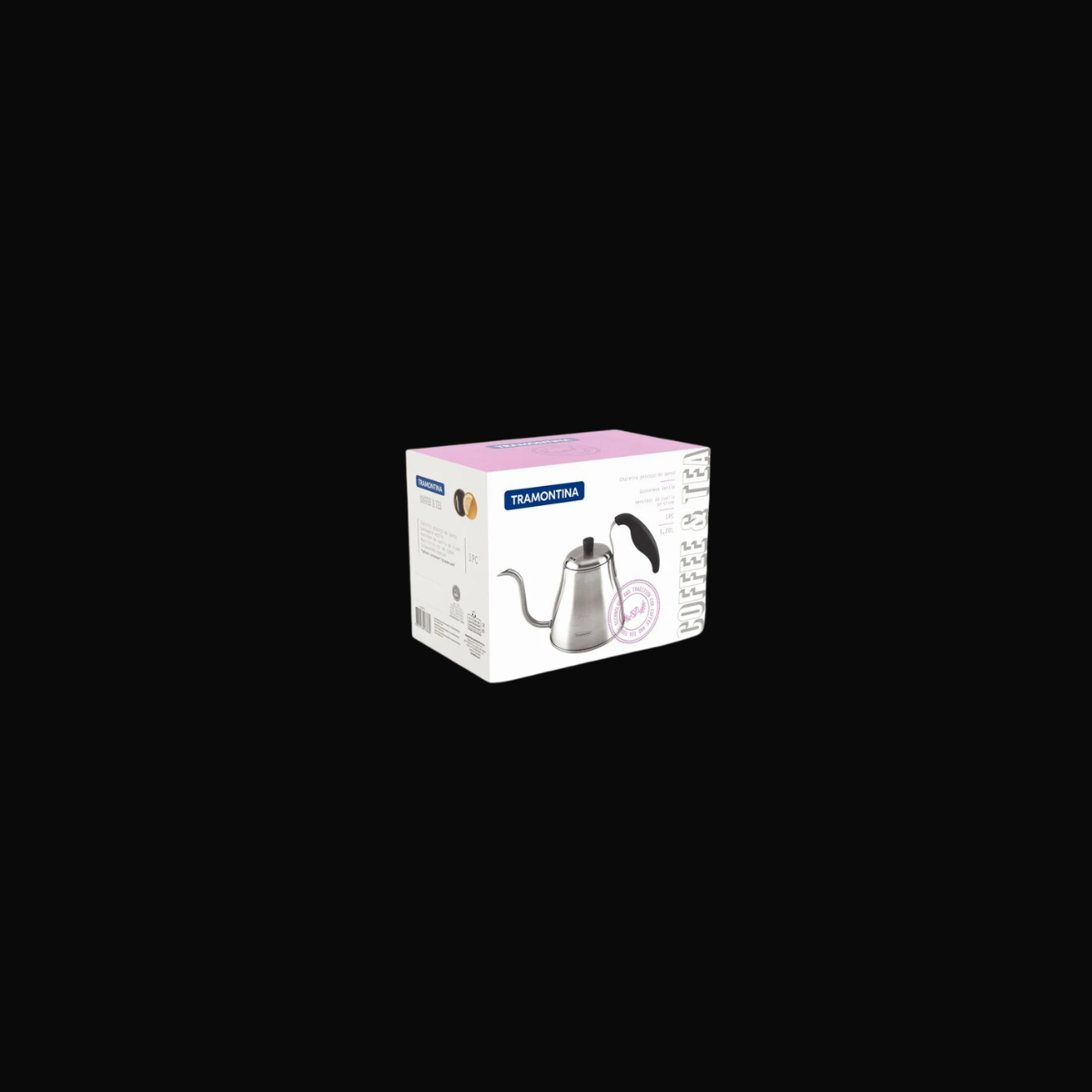 Chaleira Tramontina Pescoço de Ganso Inox 1,2L
