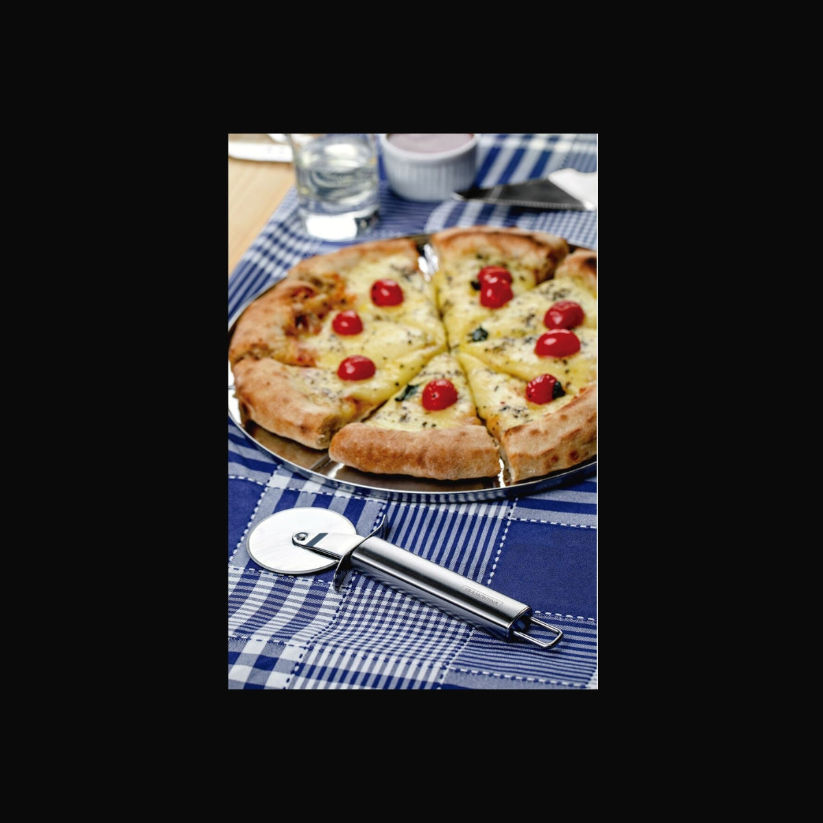 Cortador de Pizza Tramontina Marffim em Aço Inox