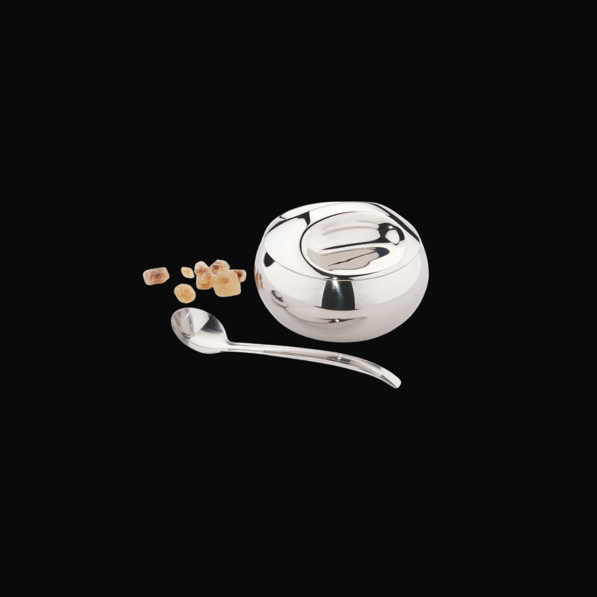 Tramontina Açucareiro em Aço Inox com Colher 22x23x24cm