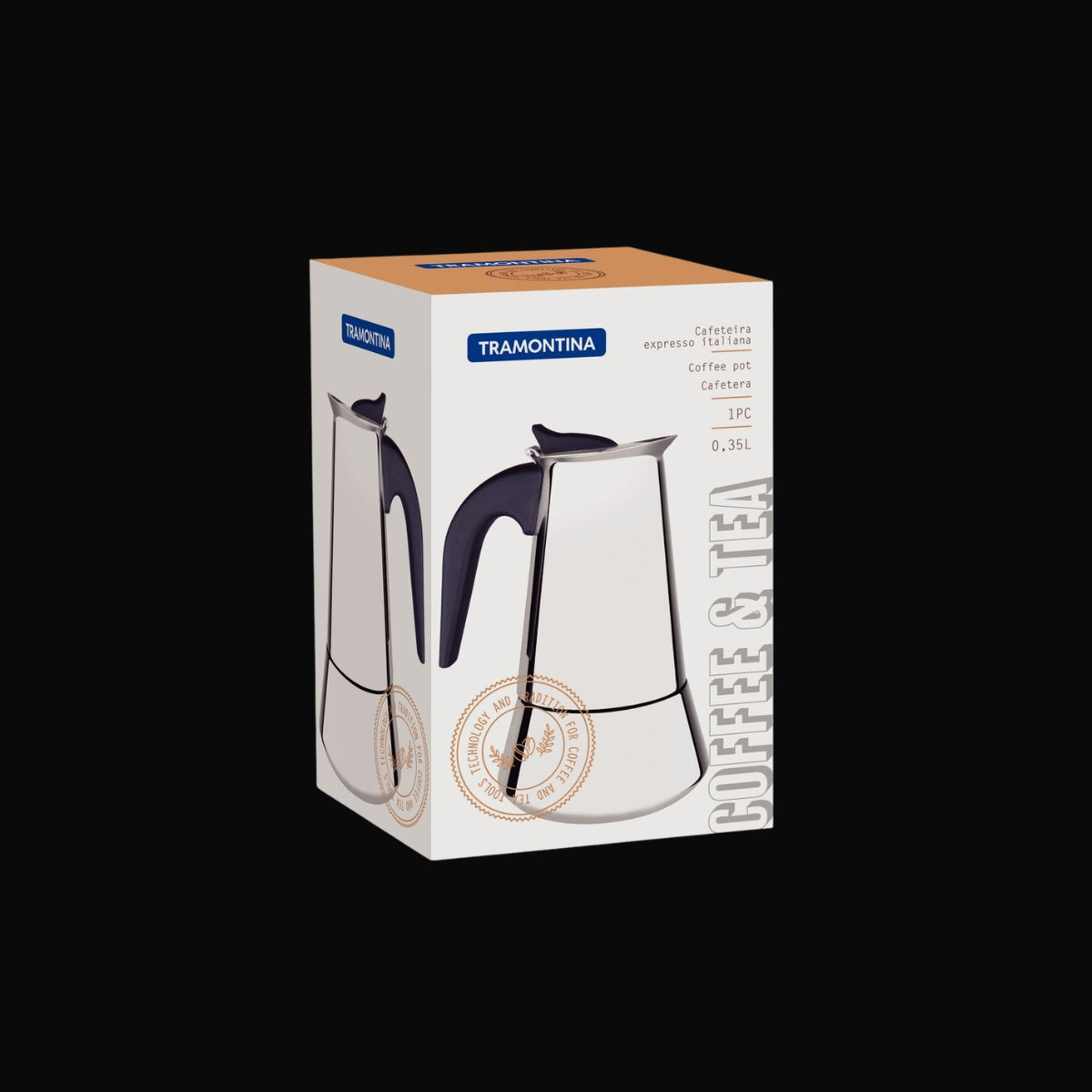 Cafeteira Italiana Tramontina para Espresso 350 ml