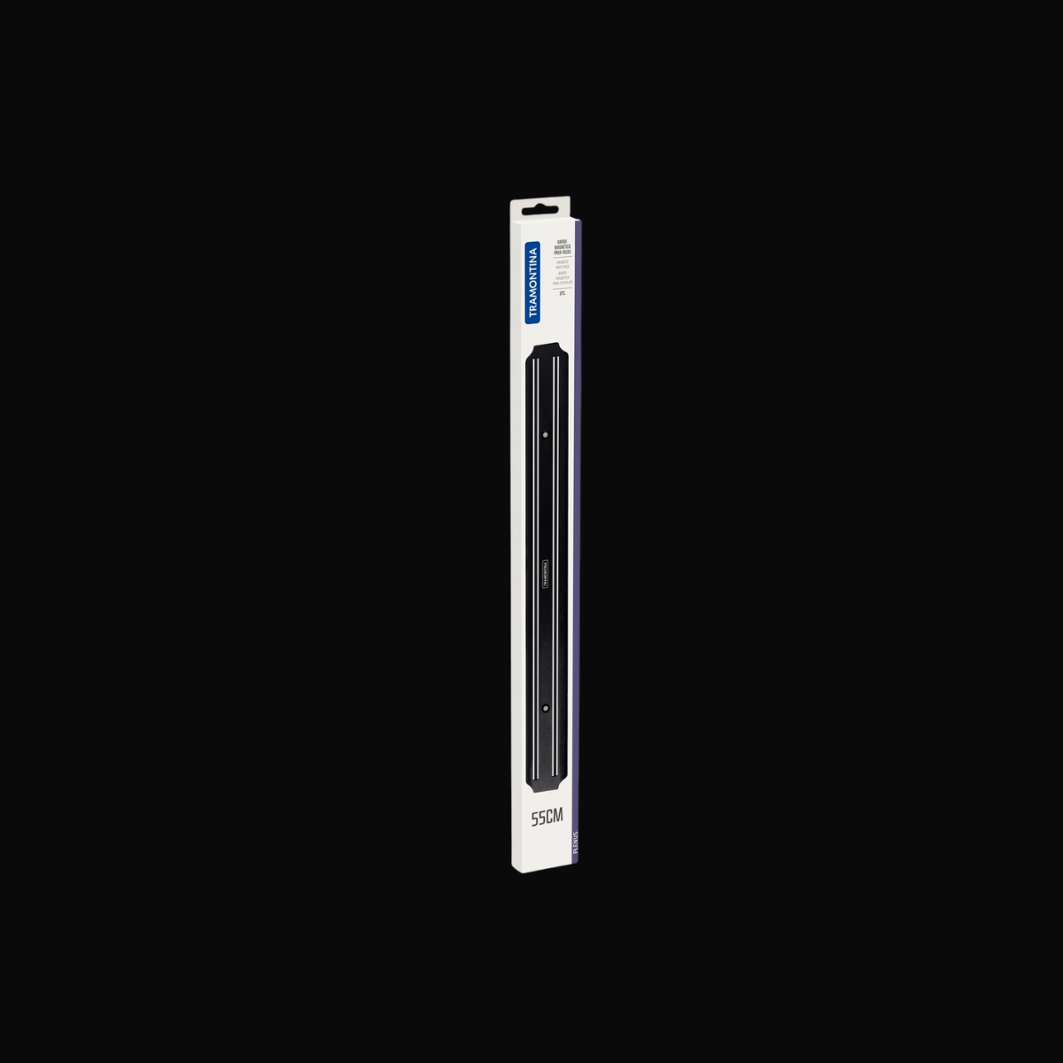 Barra Magnética Tramontina Plenus 55cm em Aço Inox